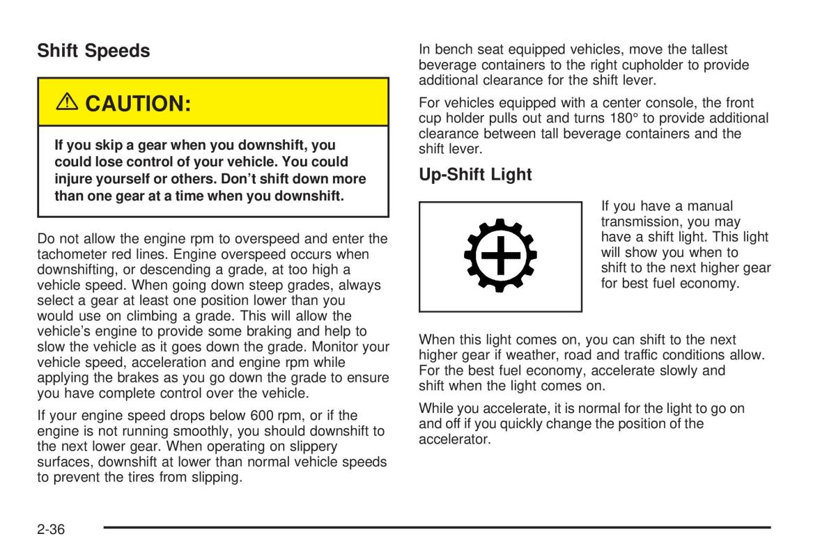 Chevrolet Silverado I 1 owners manuals / page 122