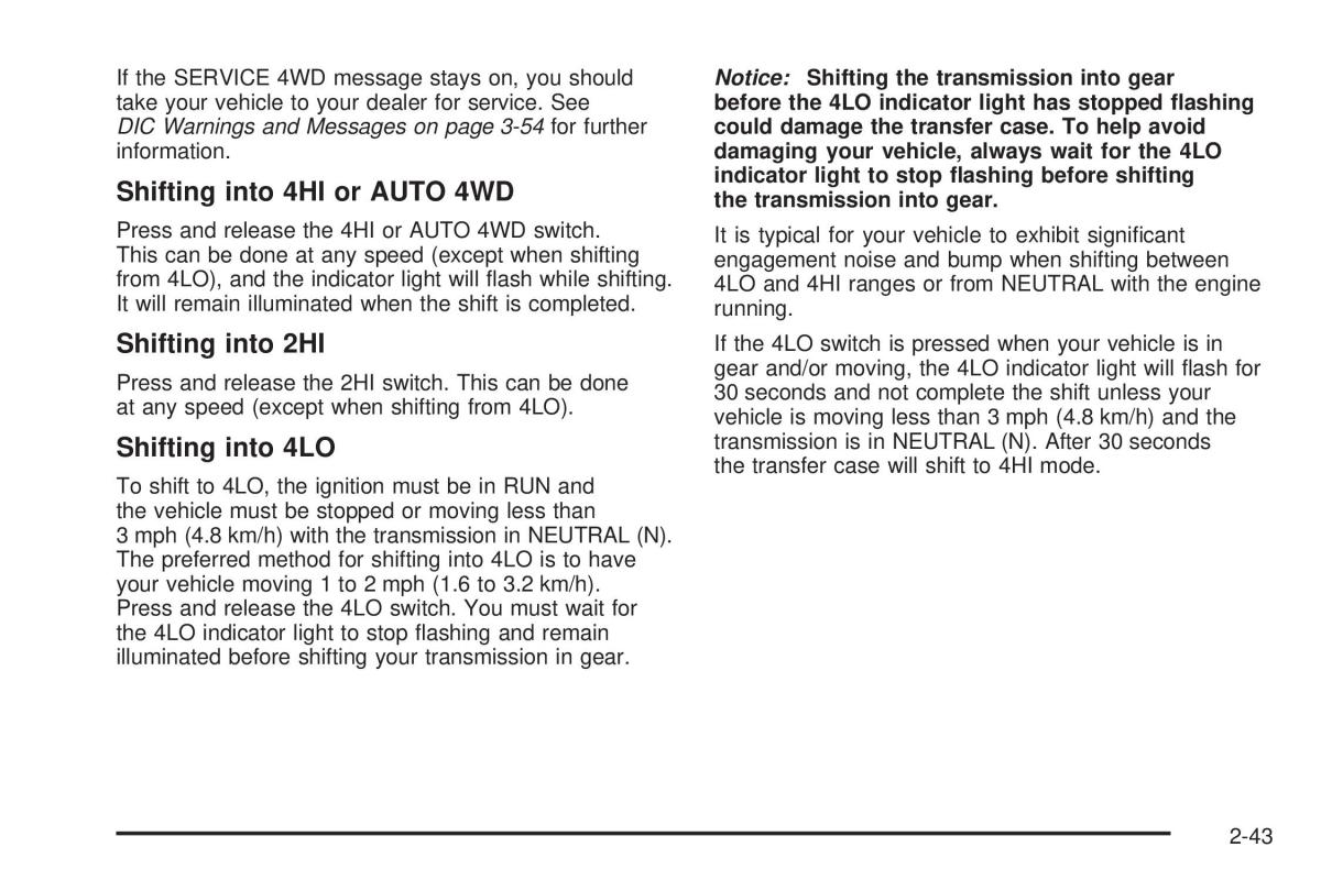 Chevrolet Silverado I 1 owners manuals / page 129