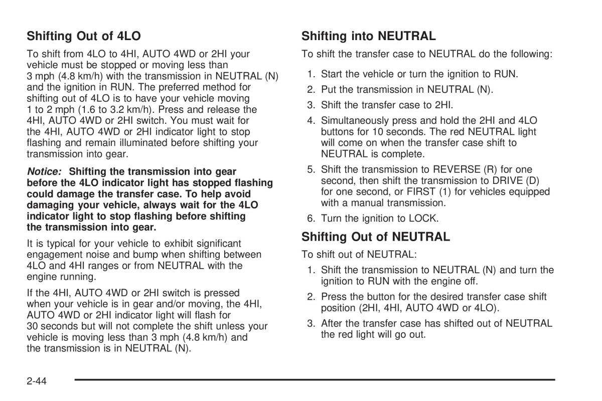 Chevrolet Silverado I 1 owners manuals / page 130