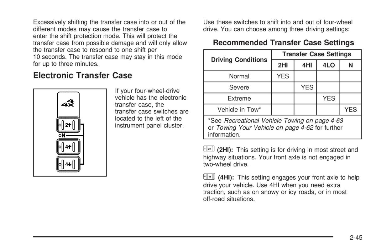 Chevrolet Silverado I 1 owners manuals / page 131