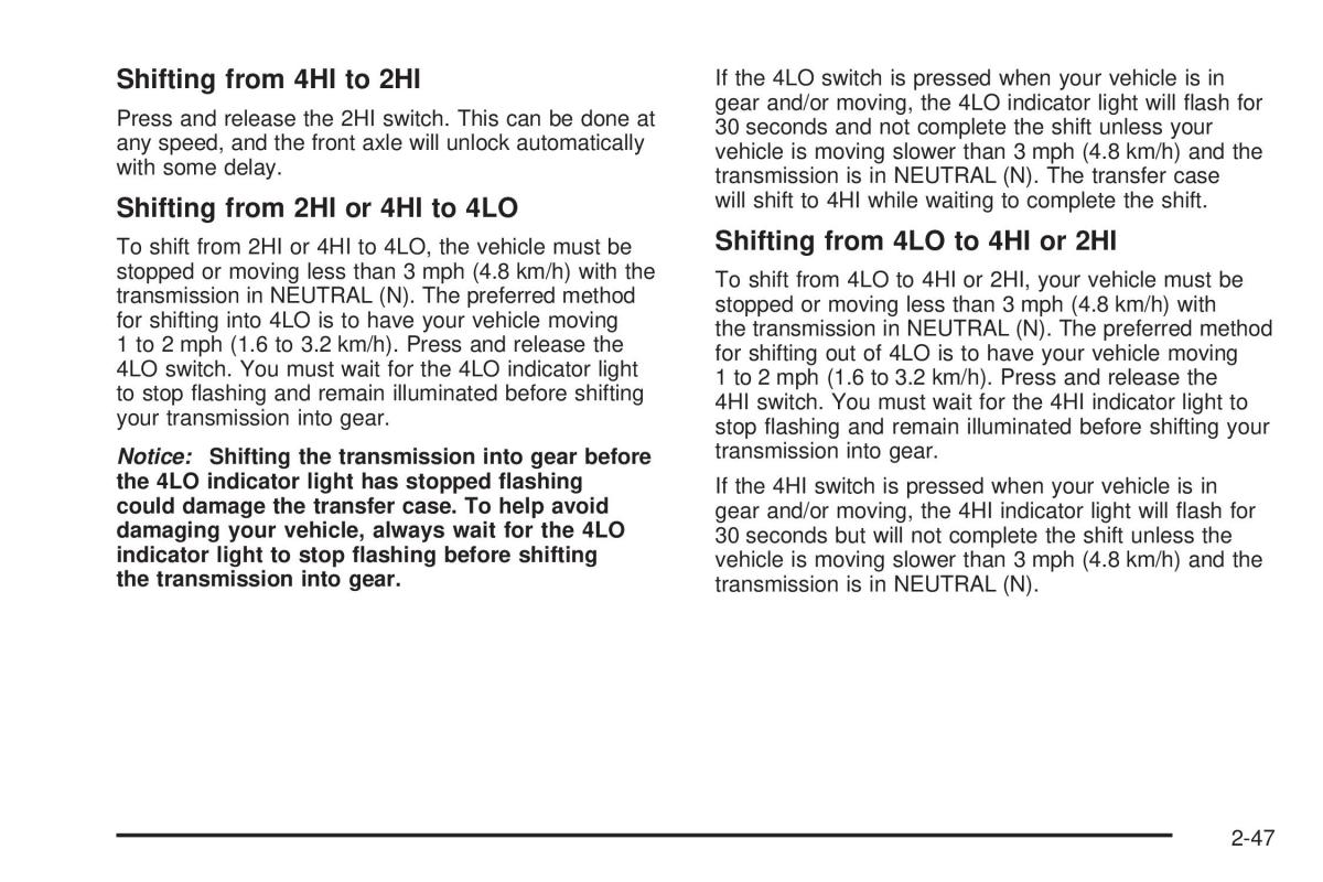 Chevrolet Silverado I 1 owners manuals / page 133