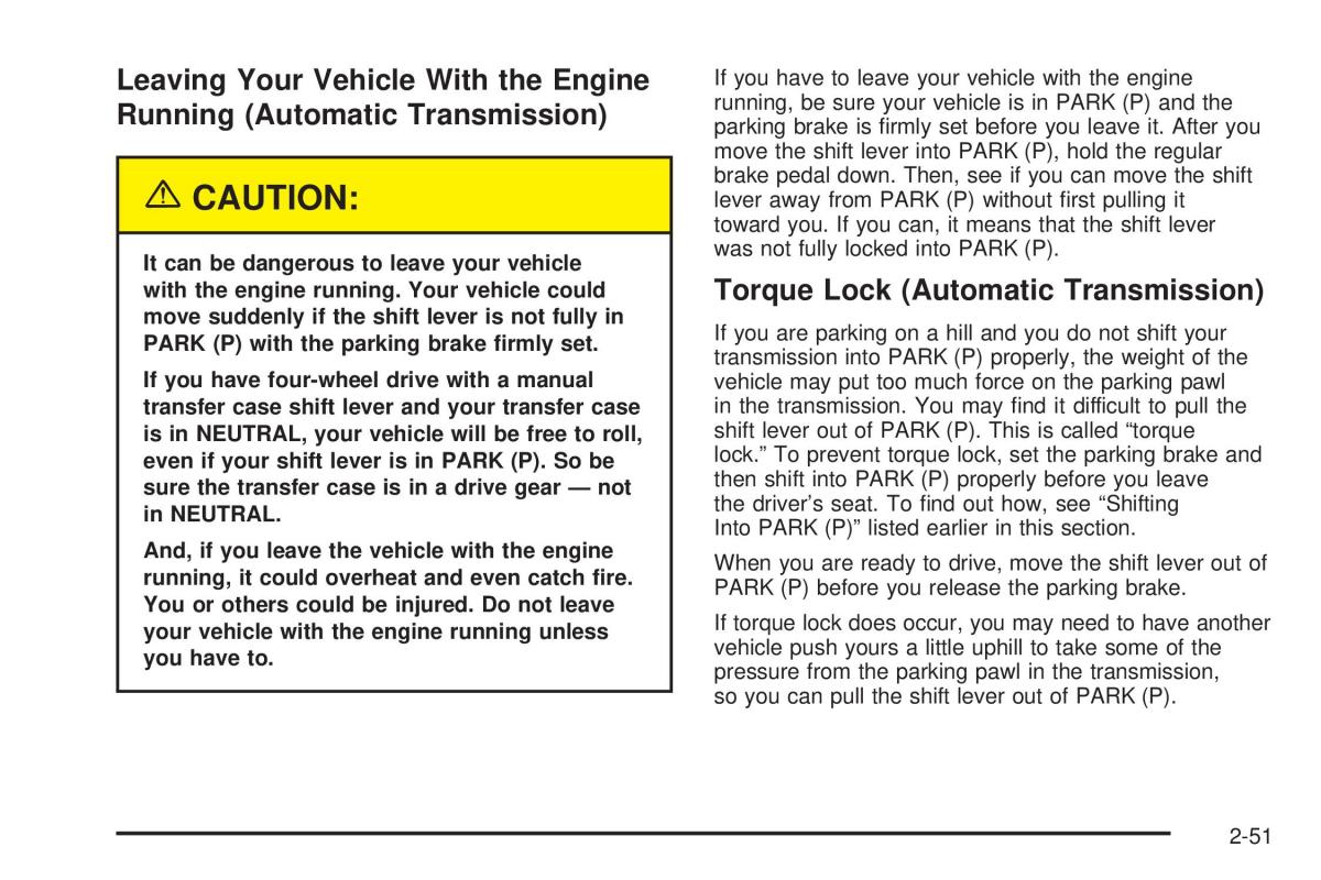 Chevrolet Silverado I 1 owners manuals / page 137