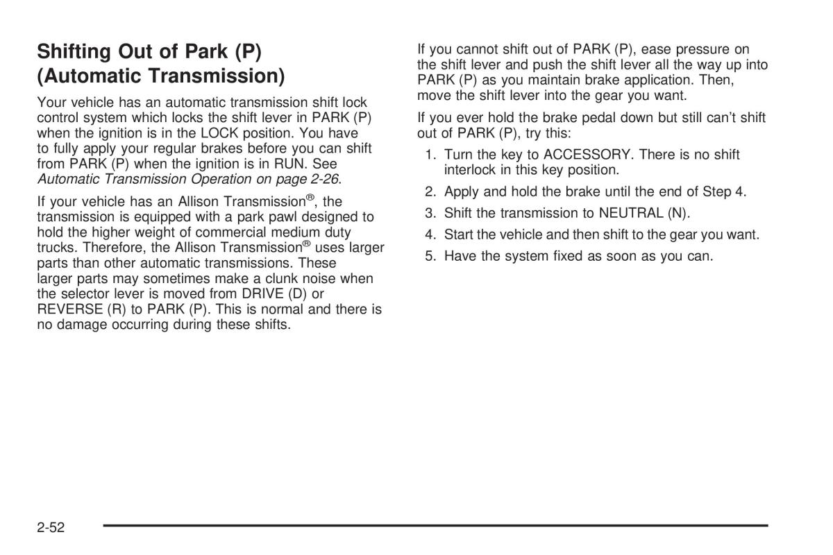 Chevrolet Silverado I 1 owners manuals / page 138