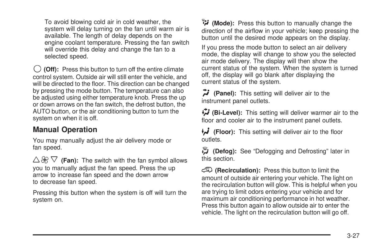 Chevrolet Silverado I 1 owners manuals / page 191