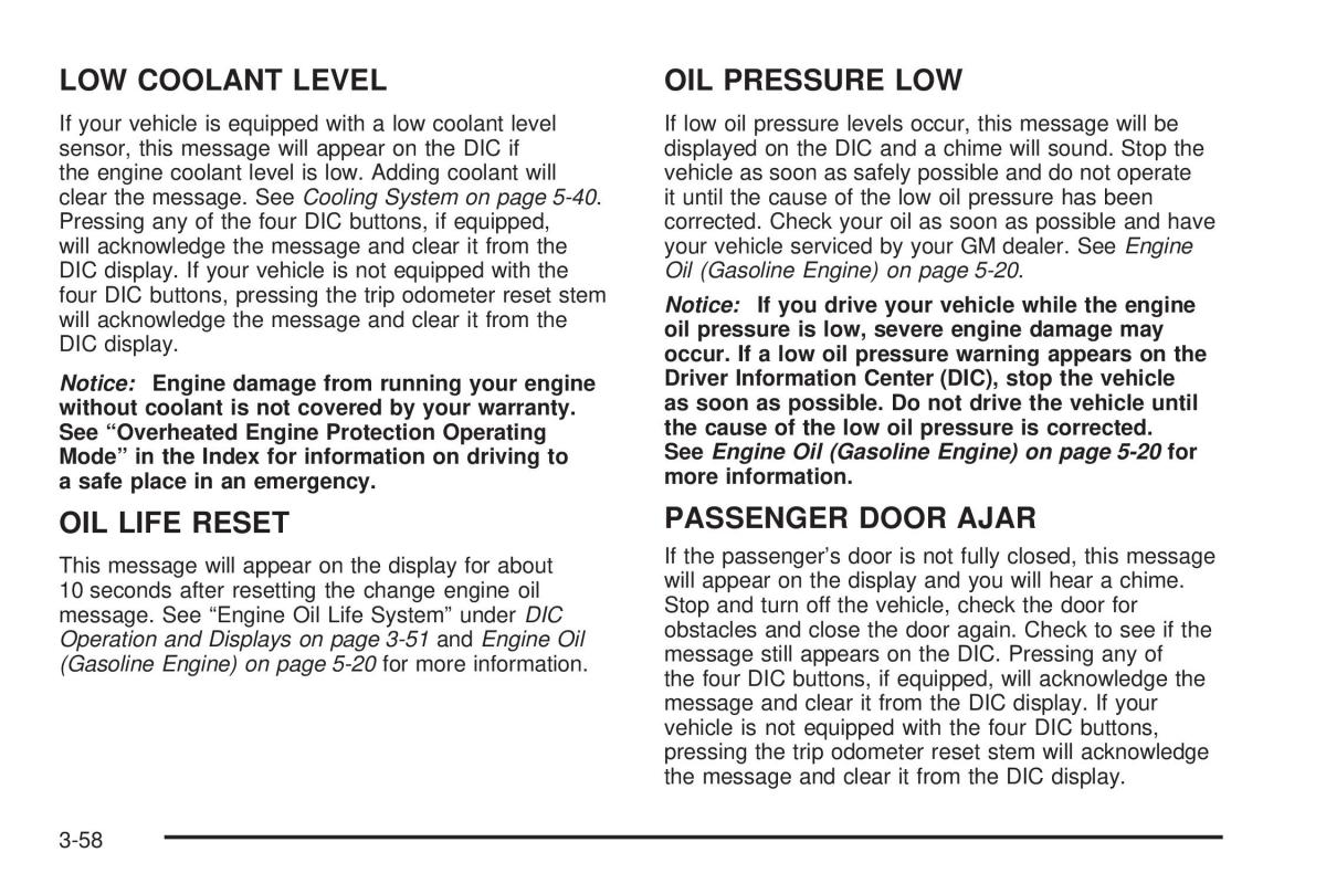 Chevrolet Silverado I 1 owners manuals / page 222