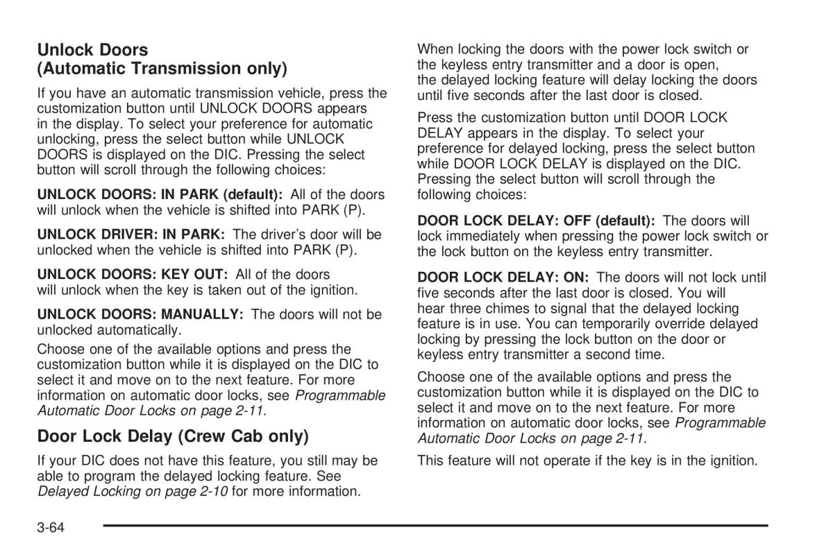 Chevrolet Silverado I 1 owners manuals / page 228