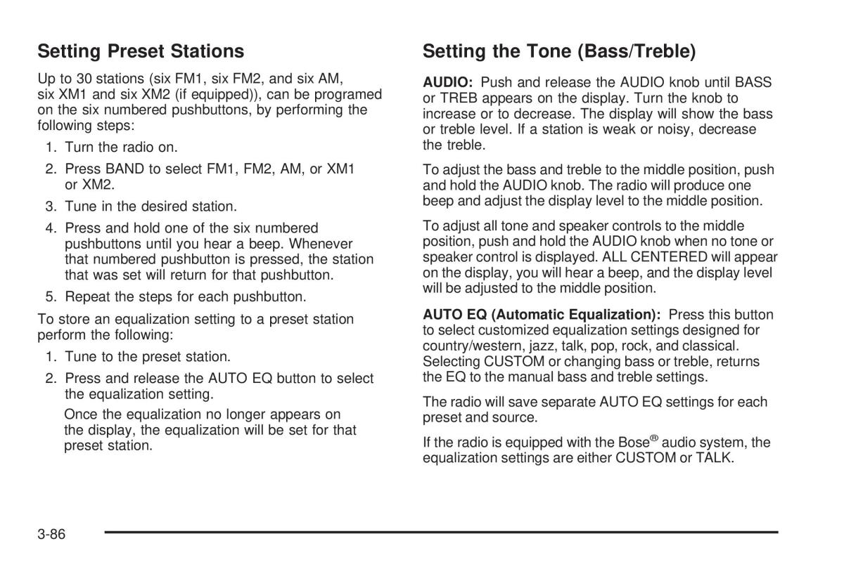 Chevrolet Silverado I 1 owners manuals / page 250