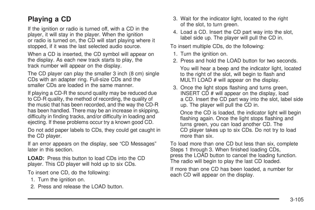 Chevrolet Silverado I 1 owners manuals / page 269