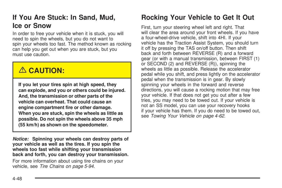 Chevrolet Silverado I 1 owners manuals / page 338