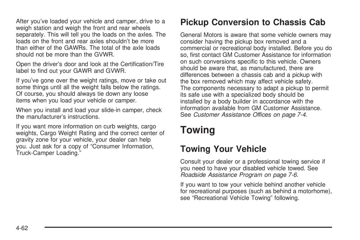 Chevrolet Silverado I 1 owners manuals / page 352