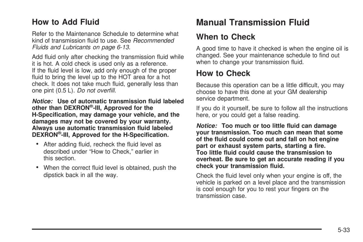 Chevrolet Silverado I 1 owners manuals / page 425