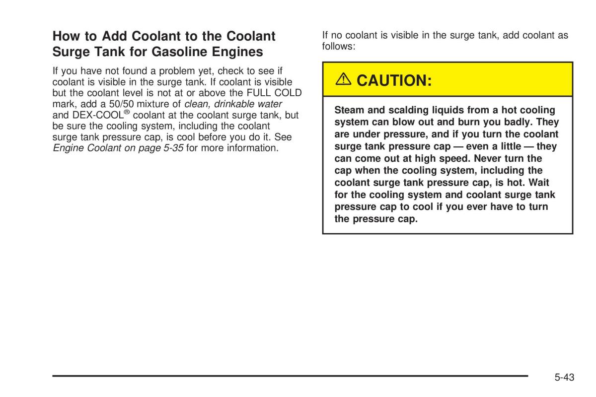 Chevrolet Silverado I 1 owners manuals / page 435