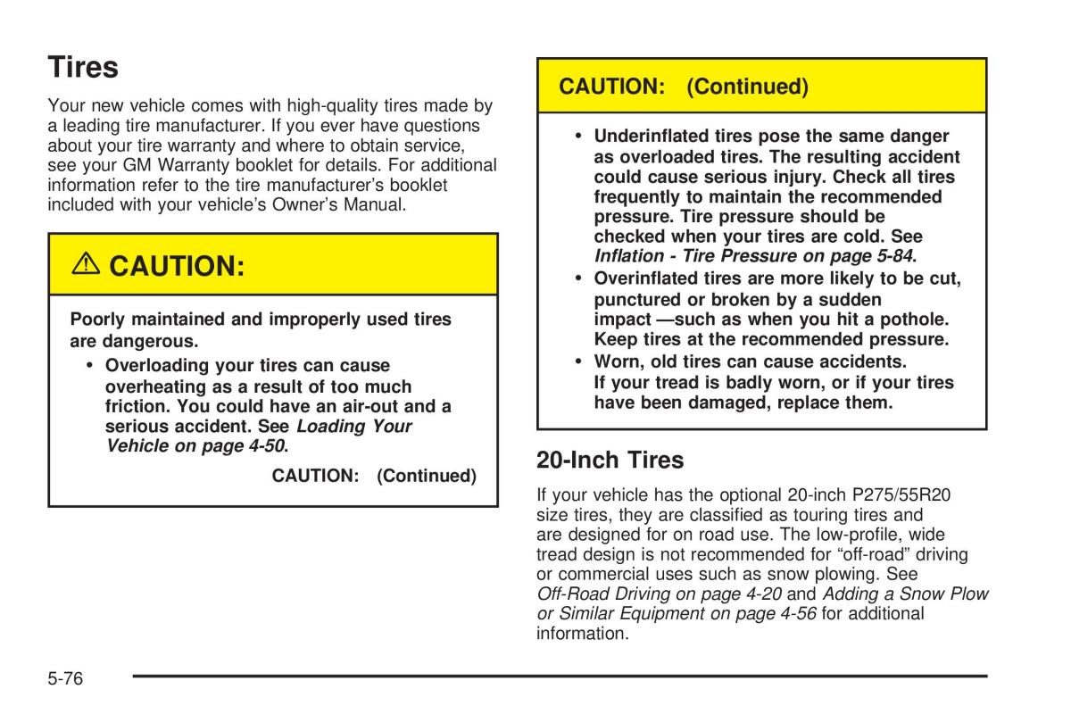 Chevrolet Silverado I 1 owners manuals / page 468