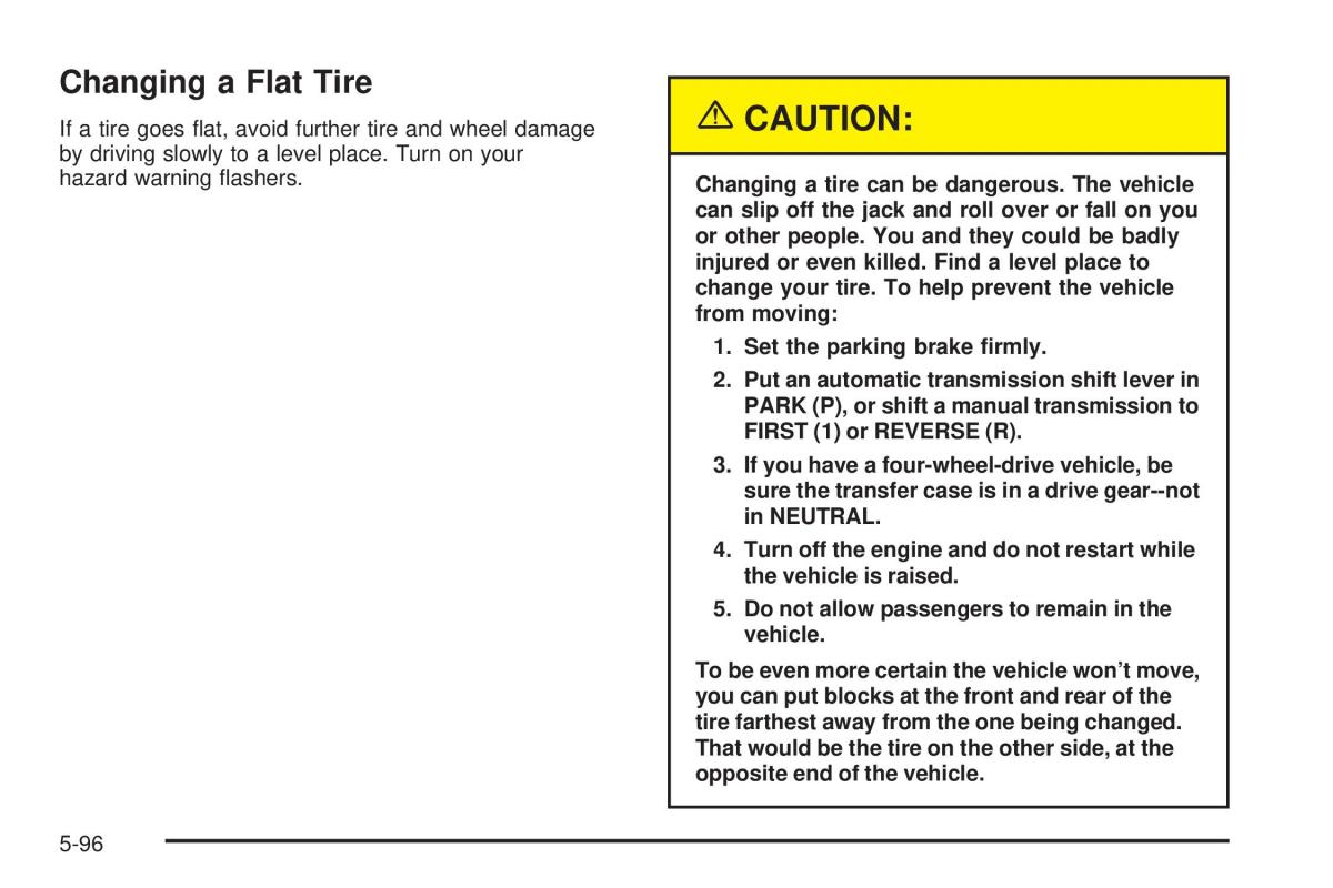 Chevrolet Silverado I 1 owners manuals / page 488