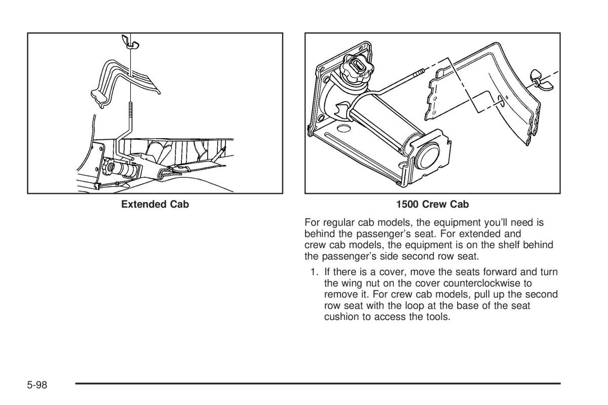 Chevrolet Silverado I 1 owners manuals / page 490