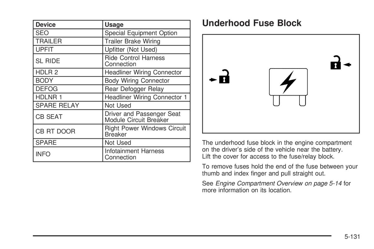 Chevrolet Silverado I 1 owners manuals / page 523