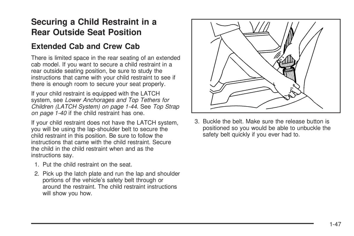 Chevrolet Silverado I 1 owners manuals / page 53