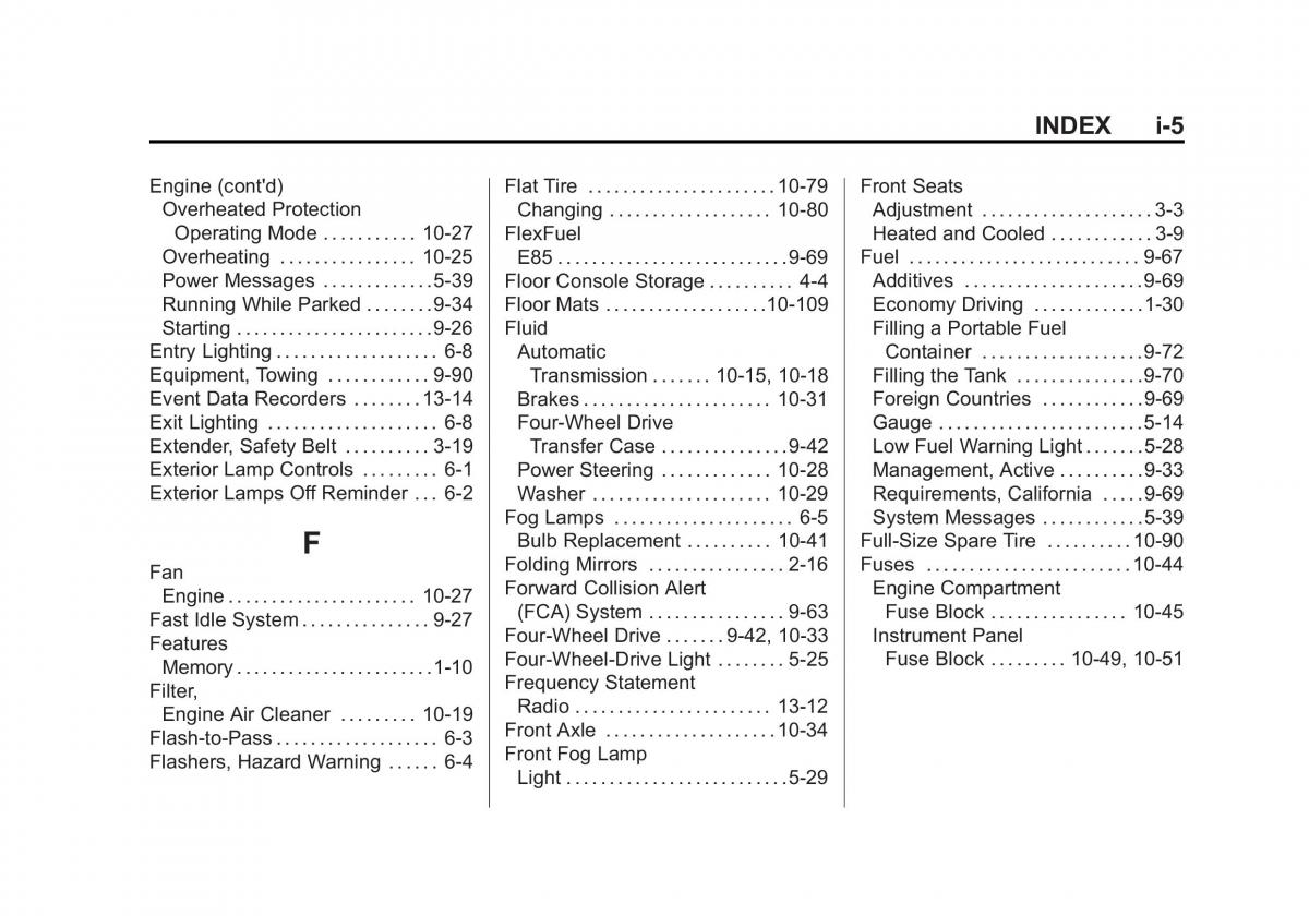 Chevrolet Silverado III 3 owners manual / page 542