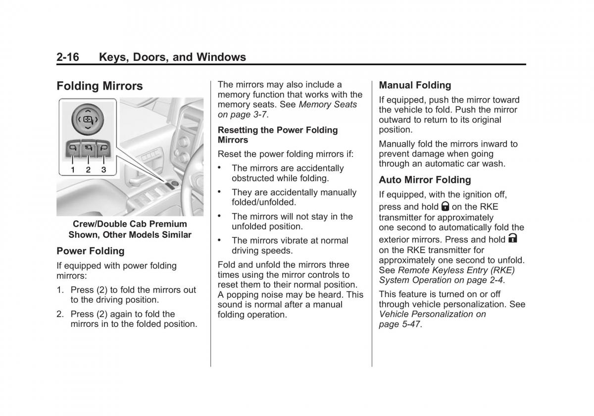 Chevrolet Silverado III 3 owners manual / page 55