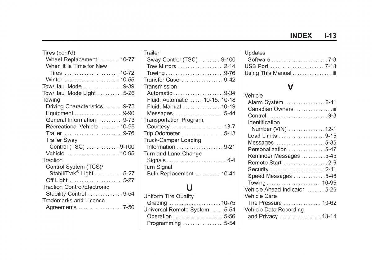 Chevrolet Silverado III 3 owners manual / page 550