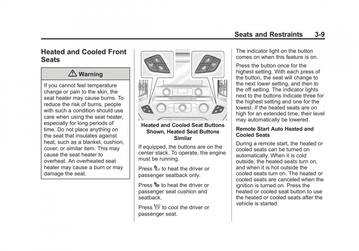 Chevrolet Silverado III 3 owners manual / page 72