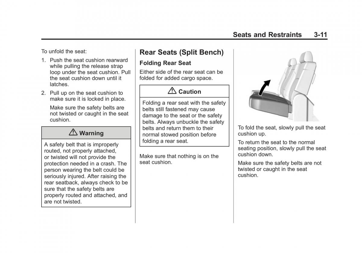 Chevrolet Silverado III 3 owners manual / page 74