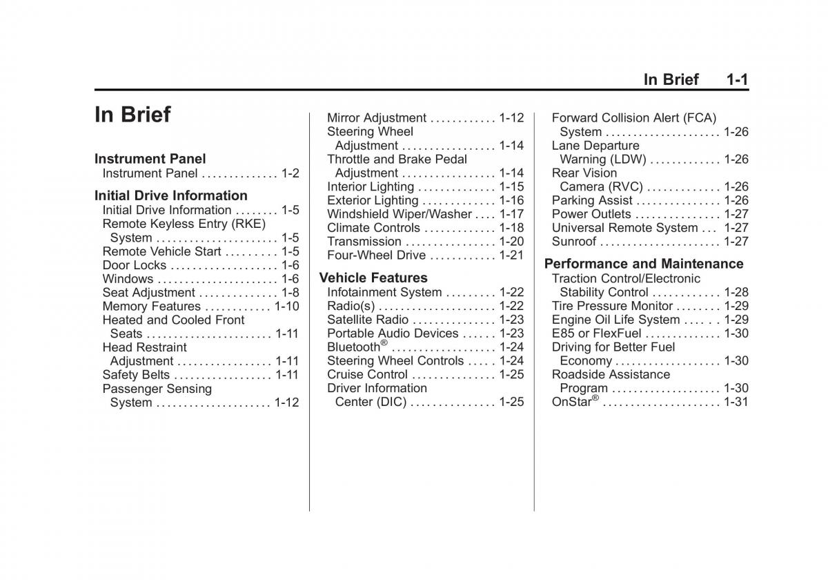 Chevrolet Silverado III 3 owners manual / page 8