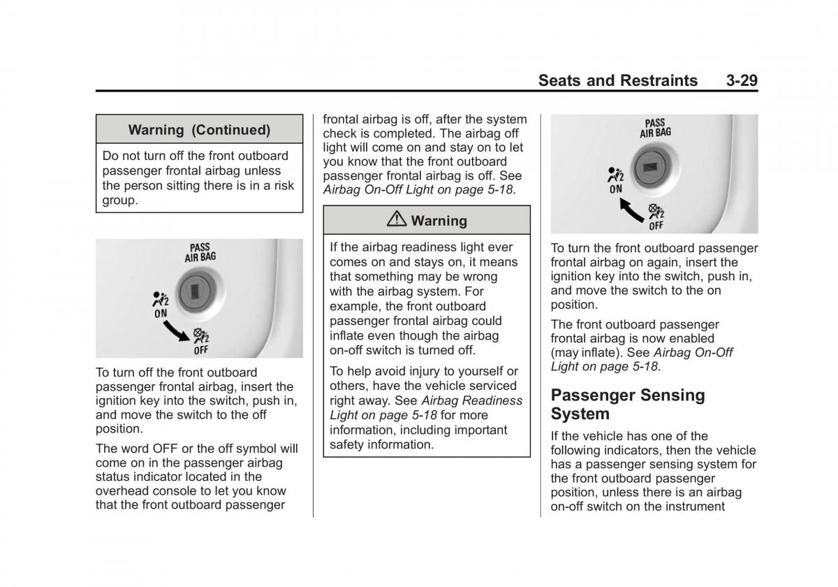 Chevrolet Silverado III 3 owners manual / page 92