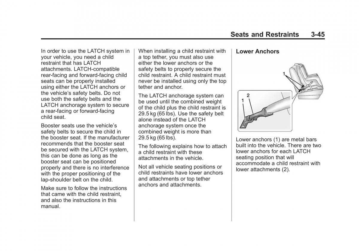 Chevrolet Silverado III 3 owners manual / page 108