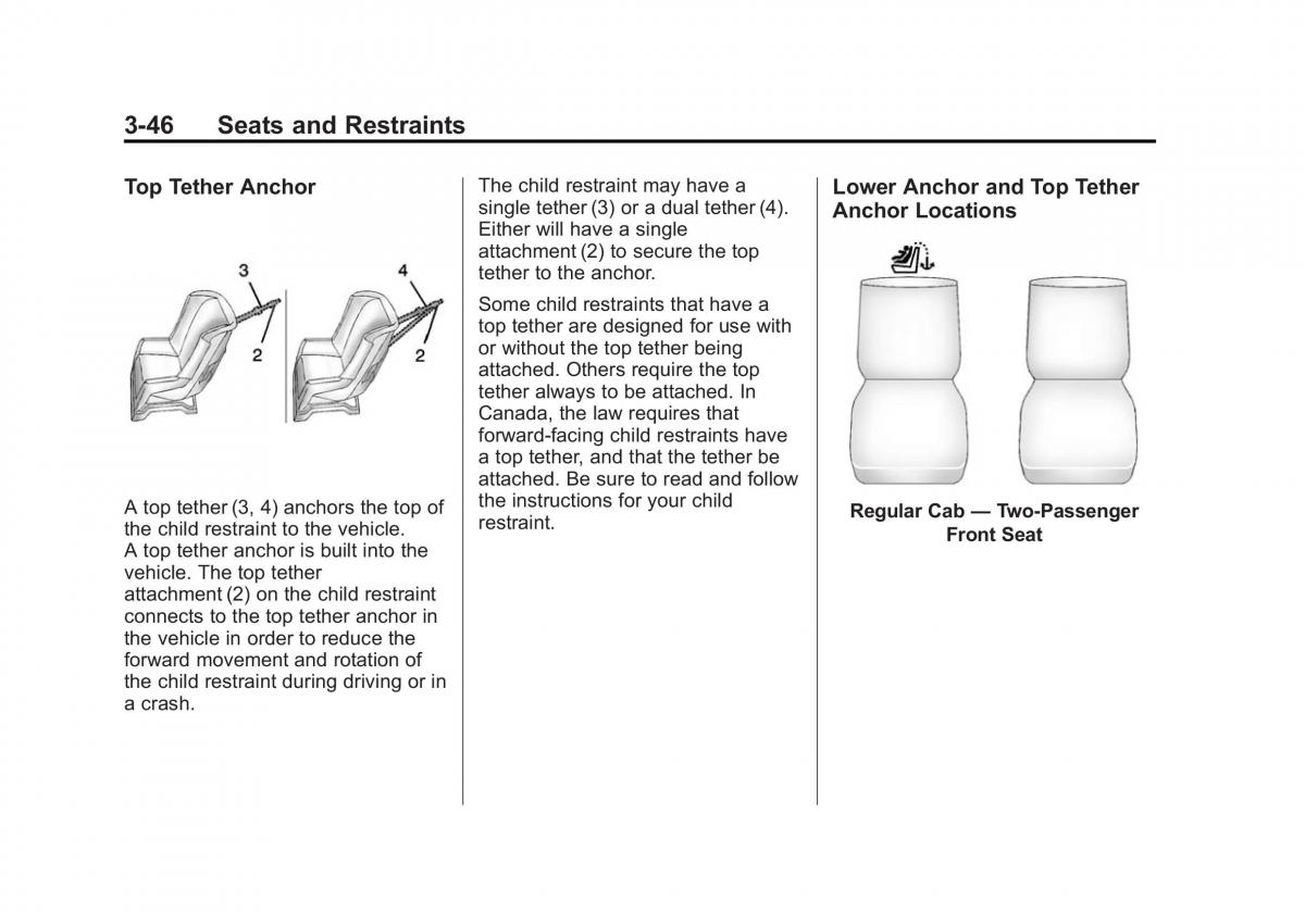 Chevrolet Silverado III 3 owners manual / page 109