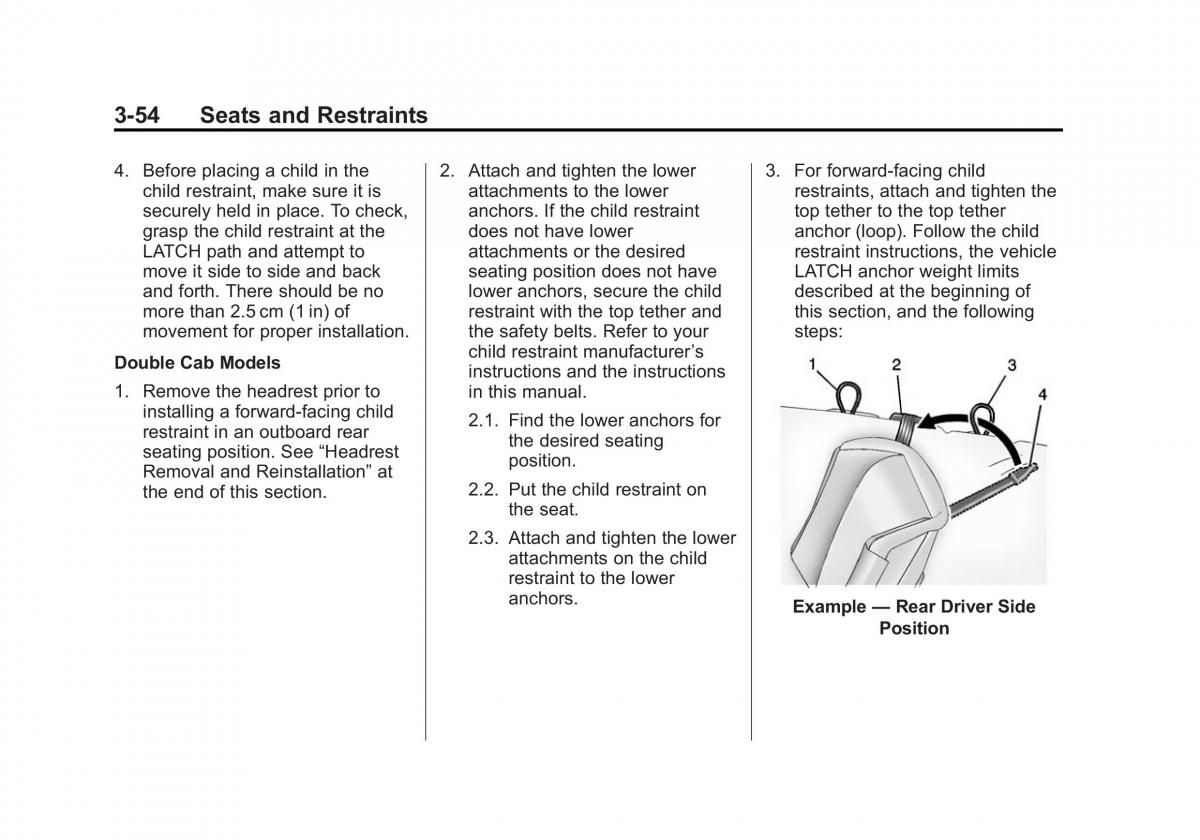 Chevrolet Silverado III 3 owners manual / page 117