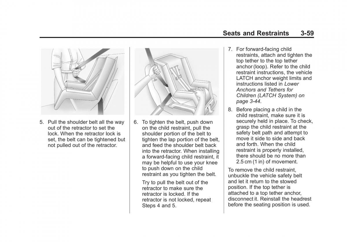 Chevrolet Silverado III 3 owners manual / page 122