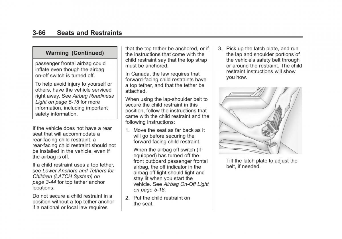 Chevrolet Silverado III 3 owners manual / page 129