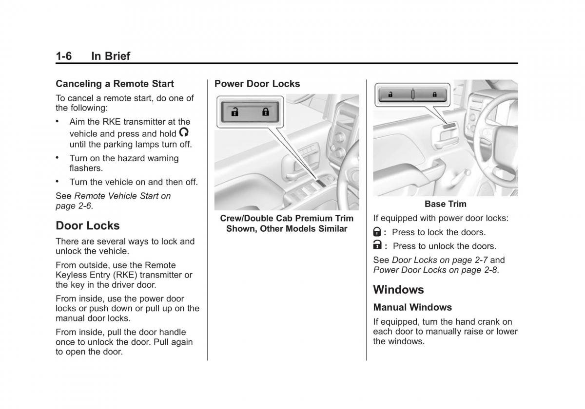 Chevrolet Silverado III 3 owners manual / page 13