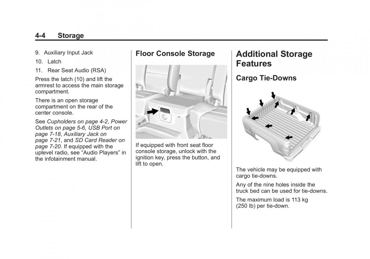 Chevrolet Silverado III 3 owners manual / page 137