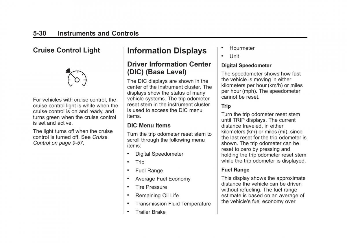 Chevrolet Silverado III 3 owners manual / page 169