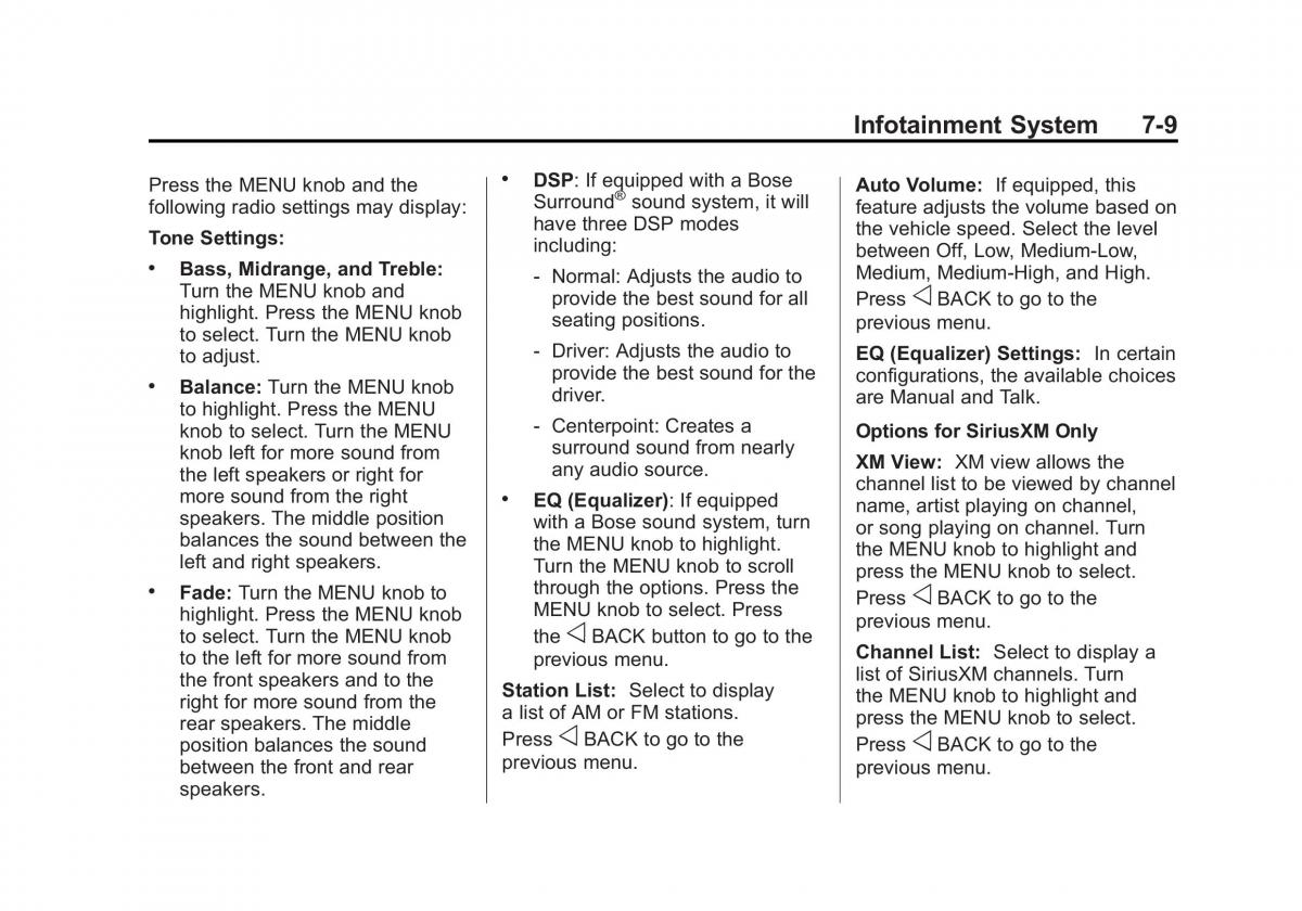 Chevrolet Silverado III 3 owners manual / page 216