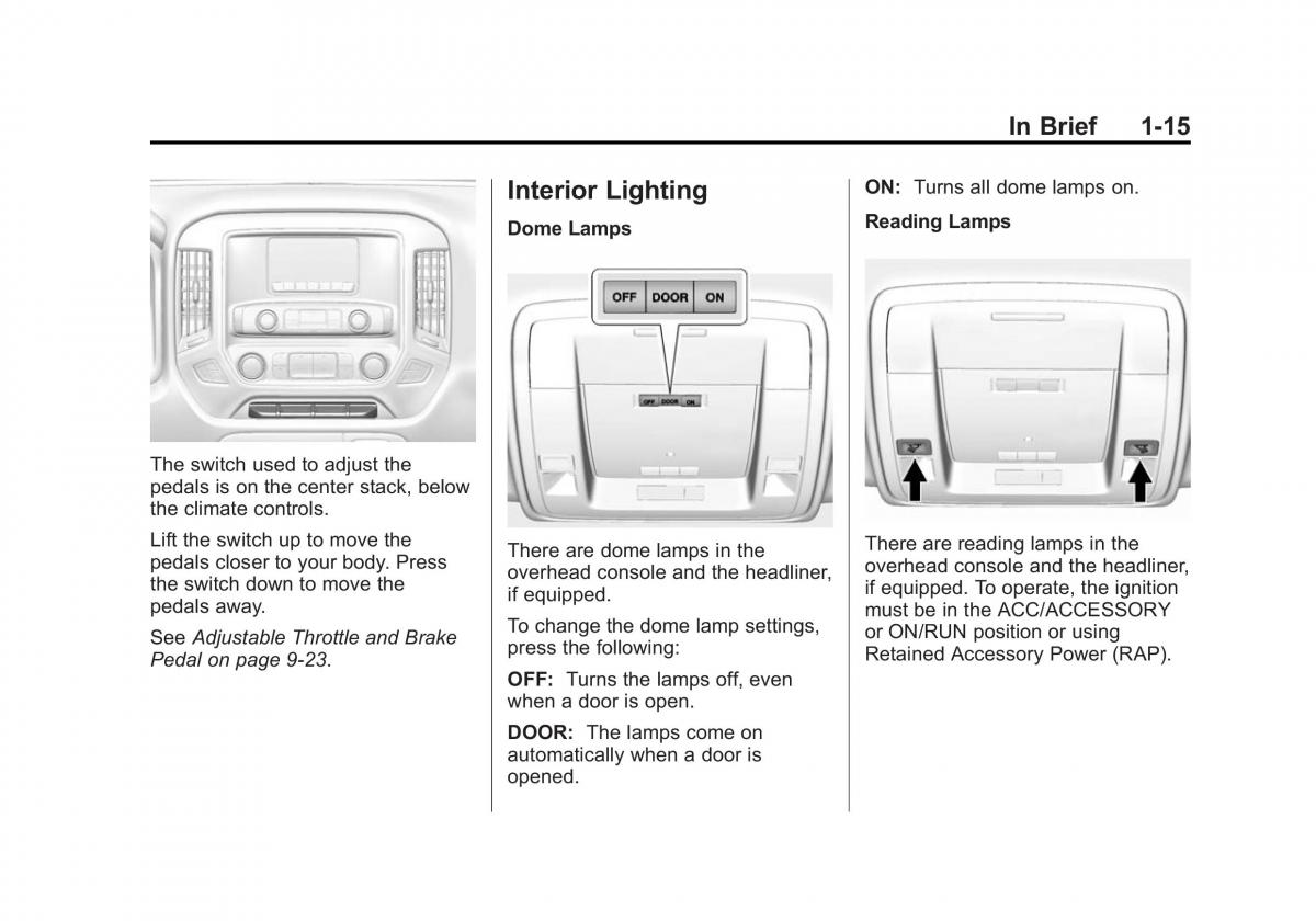 Chevrolet Silverado III 3 owners manual / page 22