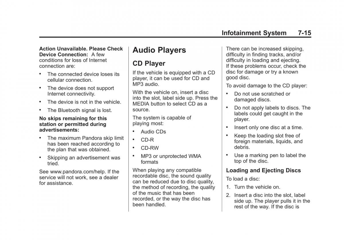 Chevrolet Silverado III 3 owners manual / page 222