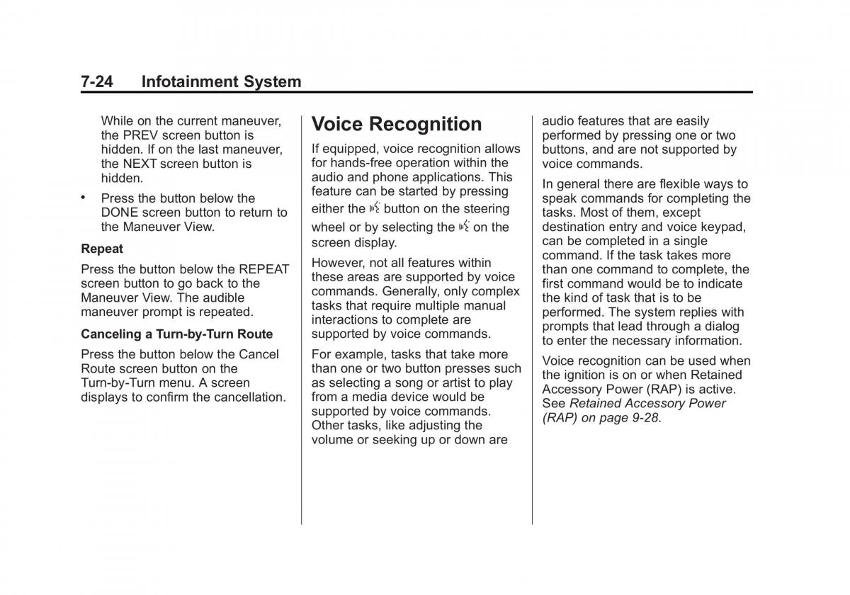 Chevrolet Silverado III 3 owners manual / page 231