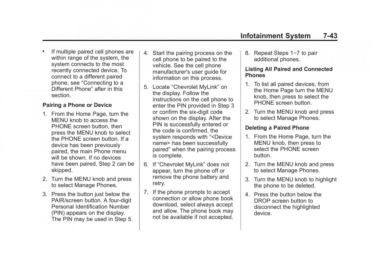 Chevrolet Silverado III 3 owners manual / page 250