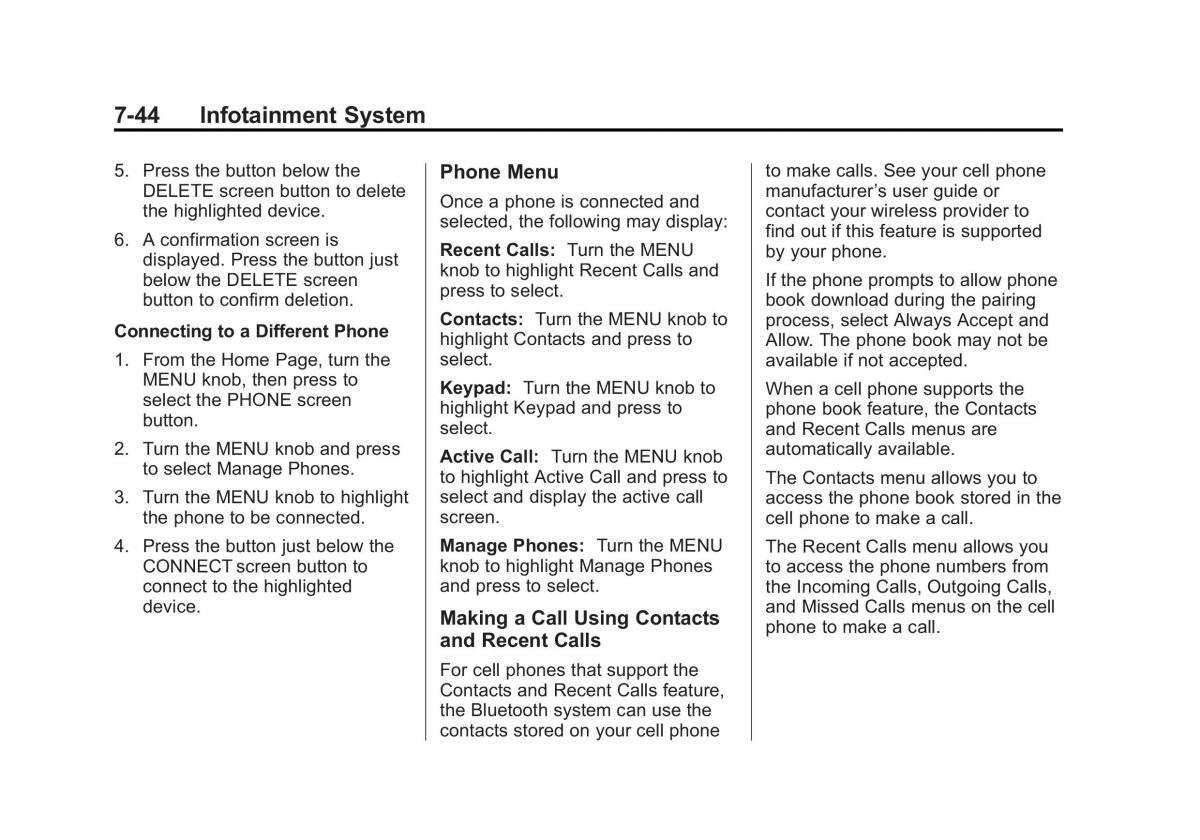 Chevrolet Silverado III 3 owners manual / page 251