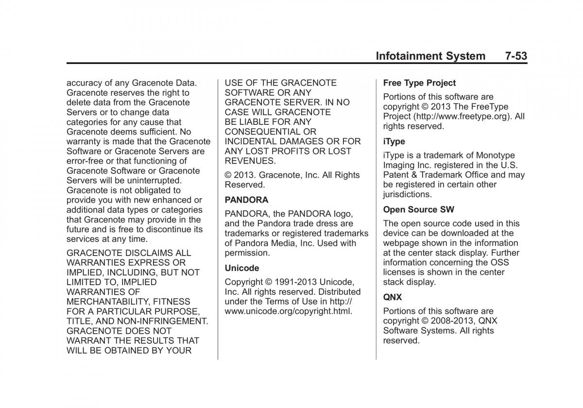 Chevrolet Silverado III 3 owners manual / page 260