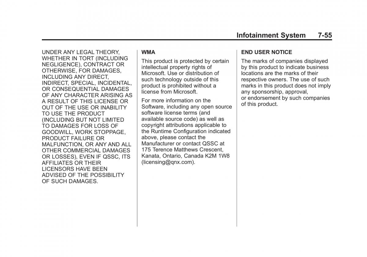 Chevrolet Silverado III 3 owners manual / page 262