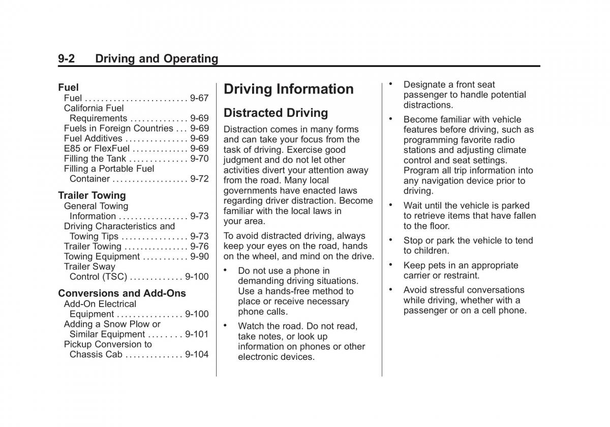 Chevrolet Silverado III 3 owners manual / page 275