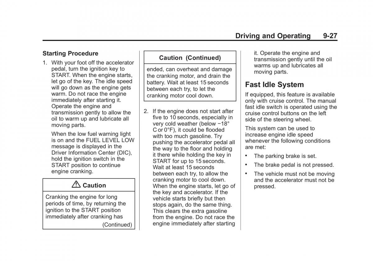 Chevrolet Silverado III 3 owners manual / page 300