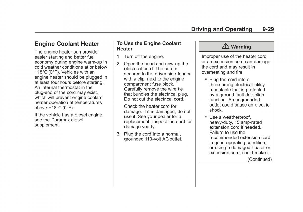 Chevrolet Silverado III 3 owners manual / page 302