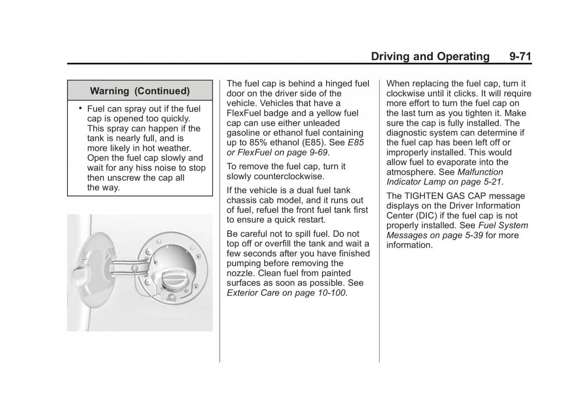 Chevrolet Silverado III 3 owners manual / page 344