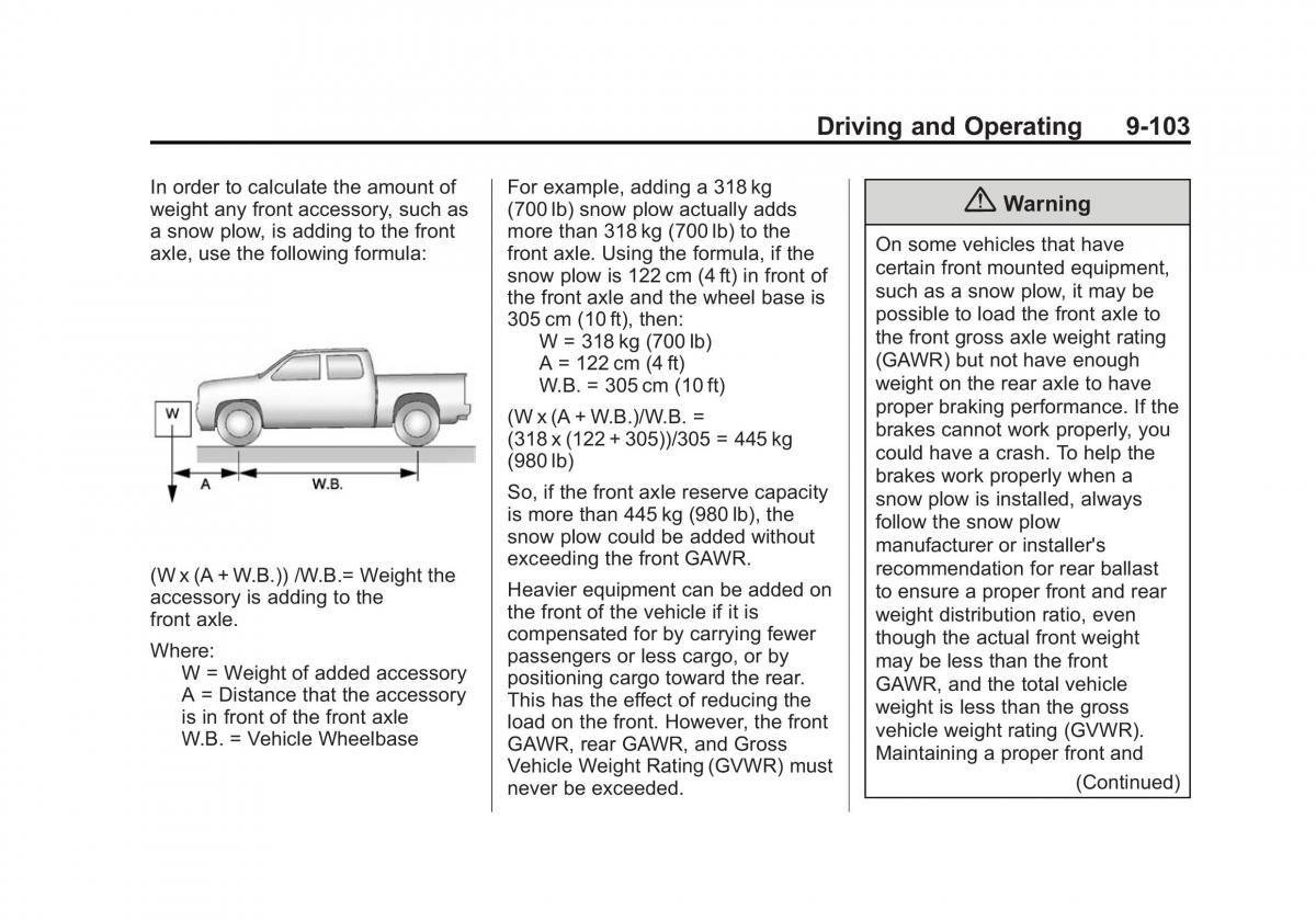 Chevrolet Silverado III 3 owners manual / page 376