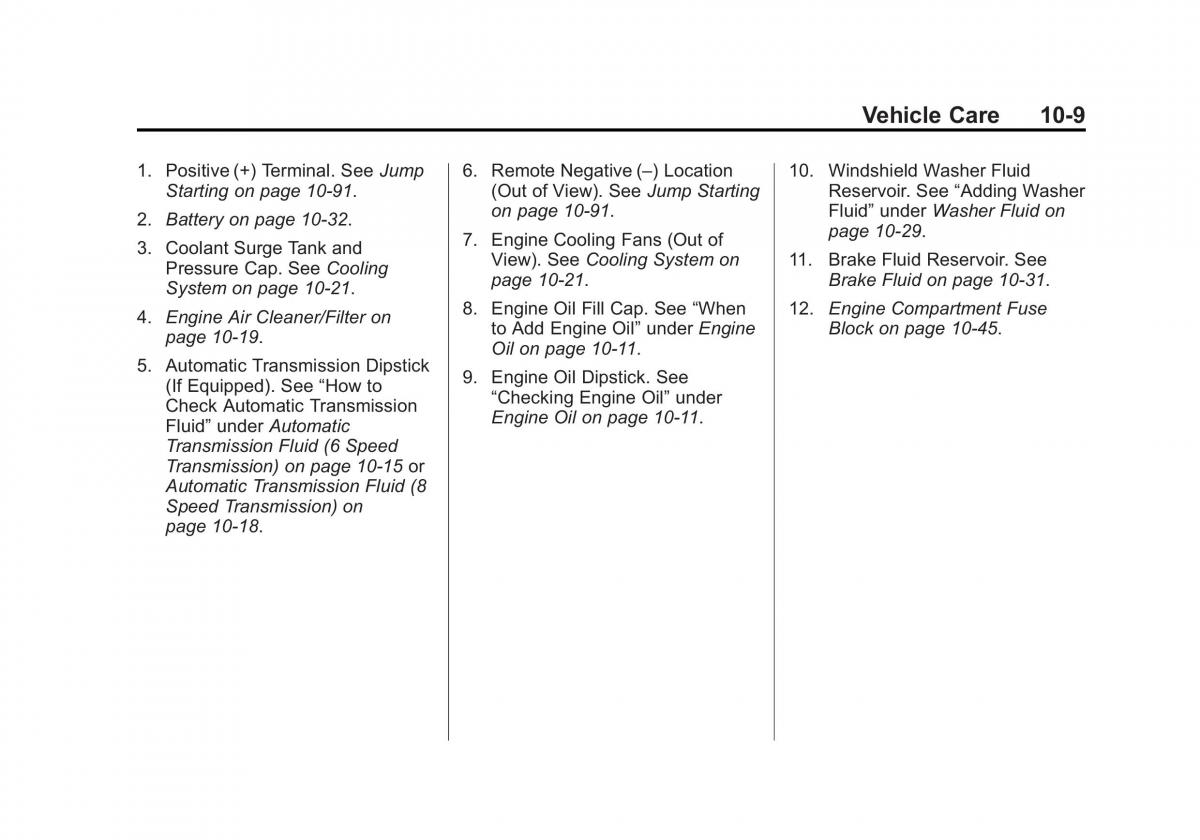 Chevrolet Silverado III 3 owners manual / page 386